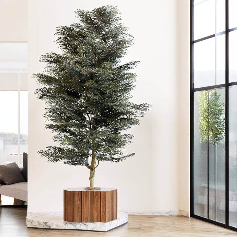 Placing artificial trees indoors